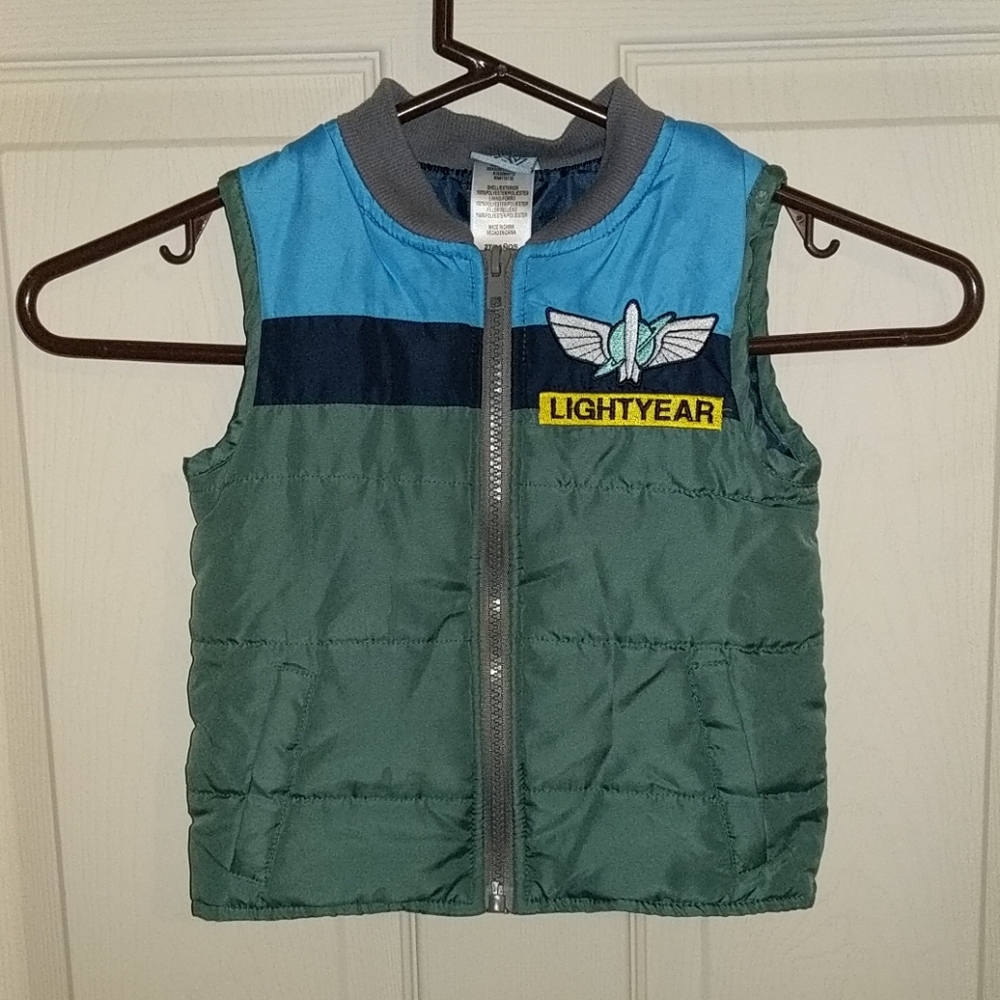 Buzz Lightyear Toddler Puffer Vest